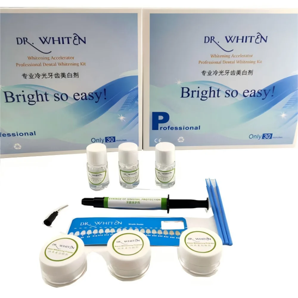 Teeth Whitening Flash - ชุดฟอกสีฟัน 35% HP เจลฟอกสีฟันสำหรับฟอกสีฟันส่วนบุคคล วัสดุทางทันตกรรม ชุดฟอกสีฟันเพื่อฟันขาวกระจ่างใส