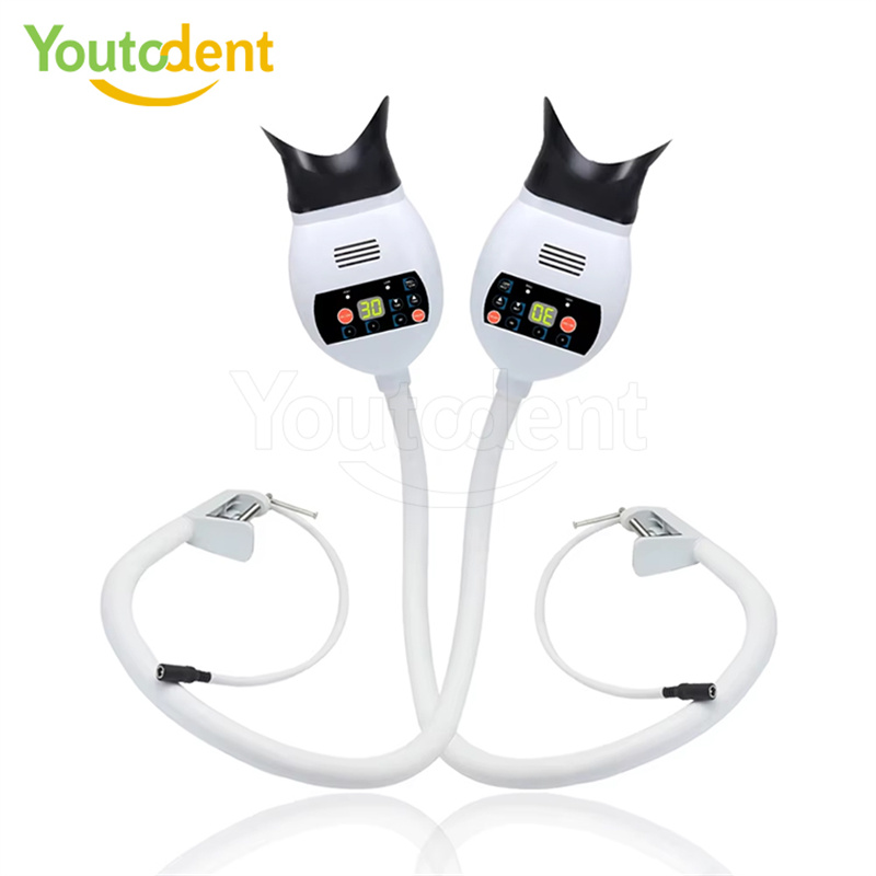 Teeth Whitening Light - Professional ทันตกรรม 3 สีโคมไฟฟันเครื่องฟอกสีฟัน Accelerator อุปกรณ์