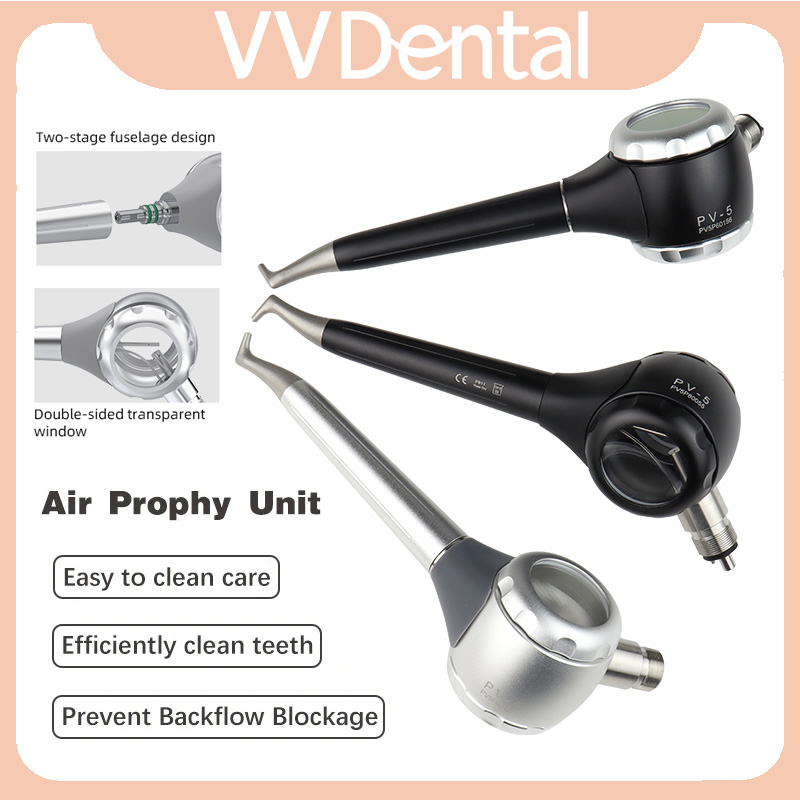 Teeth Whitening Products - เครื่องพ่นลมขัดฟัน VVDental สำหรับฟอกสีฟัน ทำความสะอาดช่องปากด้วยลม แบบ Prophy
