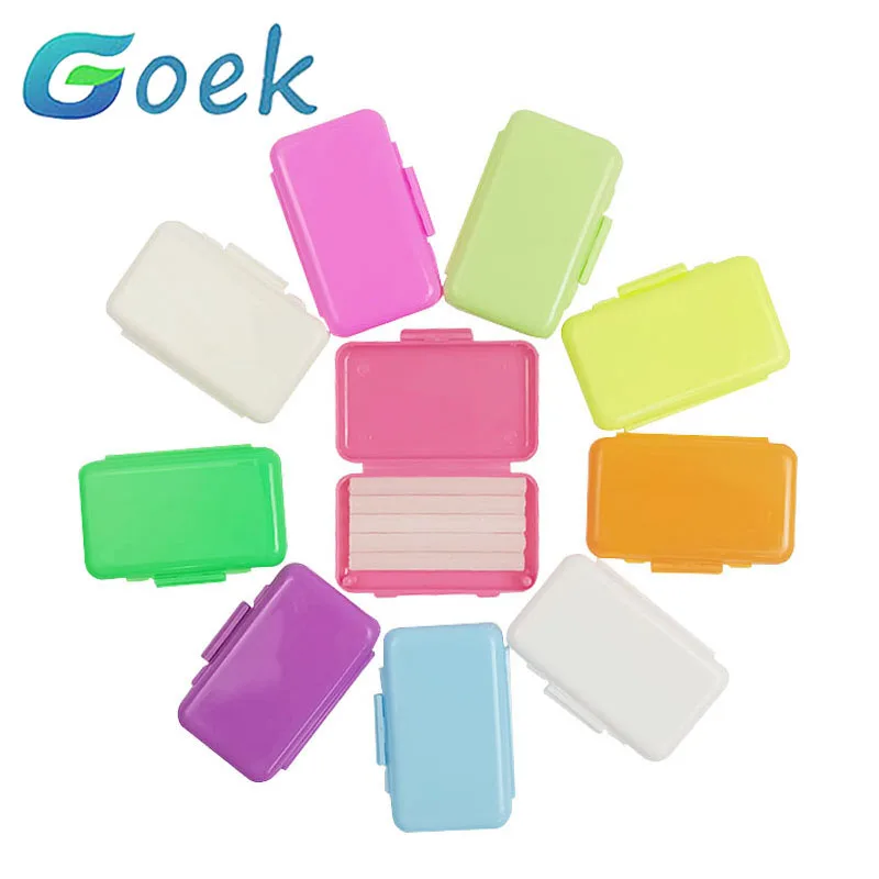 Teeth Whitening Gum - 10 กล่องทันตกรรมจัดฟัน Wax Oral สุขอนามัยเครื่องมือฟันไวท์เทนนิ่ง 10