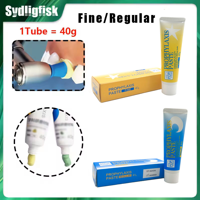 Teeth Whitening Paste - 40g/หลอดทันตกรรมฟันวางขัดปกติ Fine Grit Prophylaxis วาง Ortho
