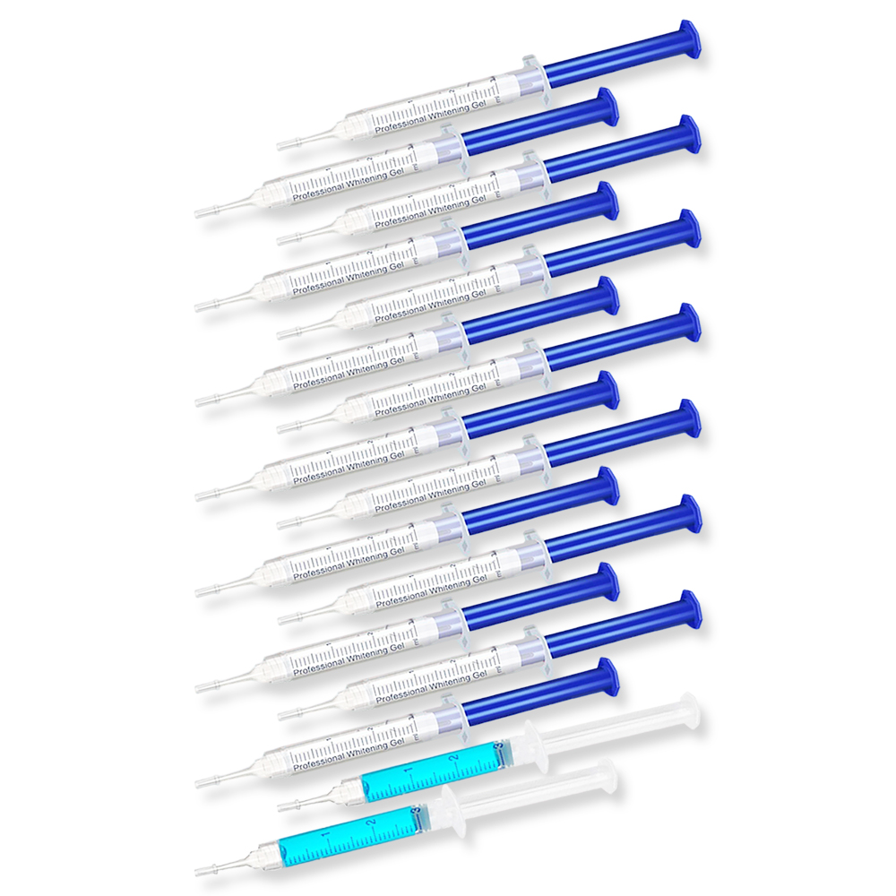 Teeth Whitening Paste - เจลฟอกสีฟัน กลิ่นมิ้นท์ เจลฟอกสีฟันสูตรอ่อนโยน ใช้งานง่ายที่บ้าน ขนาดพกพา ชุดฟอกสีฟัน