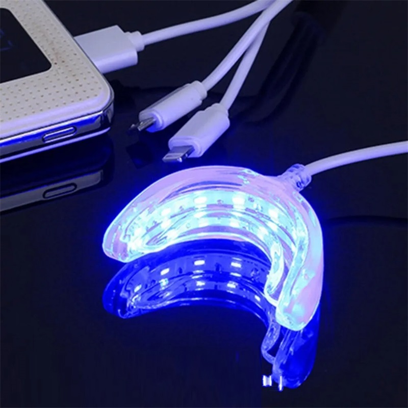 Teeth Whitening Gum - ฟันไวท์เทนนิ่ง Accelerator สมาร์ท LED Blue Light