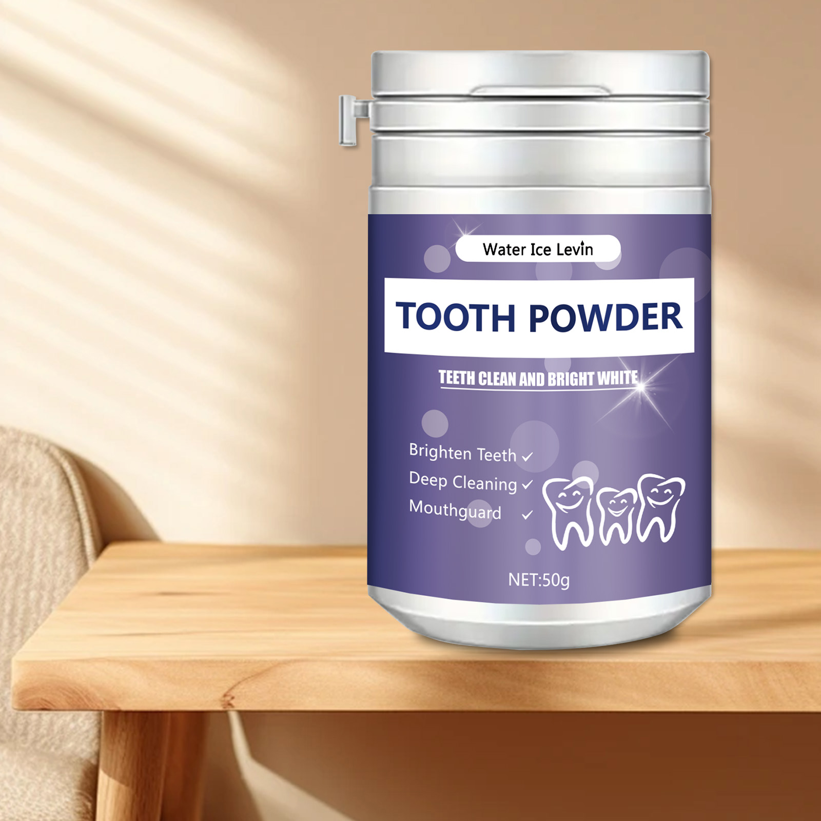 ผงฟันมุก ลมหายใจสดชื่น ฟัน ผงท - Teeth Whitening Paste บทวิจารณ์และราคา