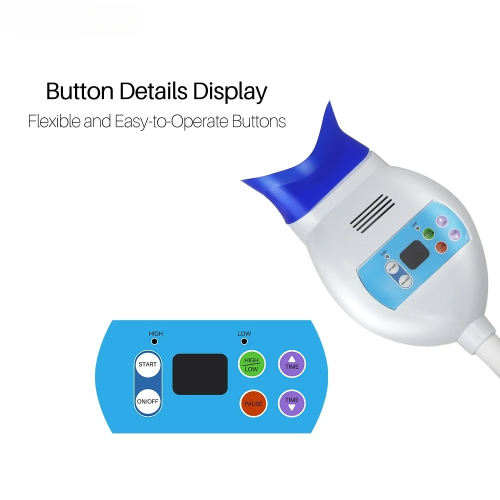 เครื่องฟอกสีฟันแบบตั้งโต๊ะ แสง - Teeth Whitening Light บทวิจารณ์และราคา