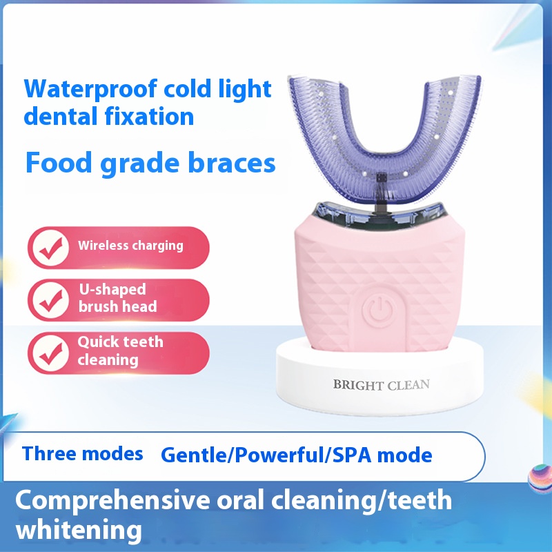 แปรงสีฟันไฟฟ้ารูปตัว U สําหรับ - Teeth Whitening Gum บทวิจารณ์และราคา
