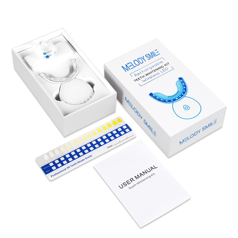 ชุดฟอกสีฟันไร้สายด้วยแสง LED ส - Teeth Whitening Logo บทวิจารณ์และราคา