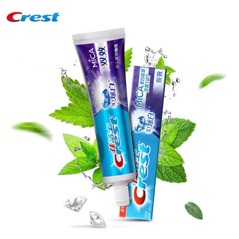 Crest 3D MICA ยาสีฟันฟลูออไรด์ - Teeth Whitening Paste บทวิจารณ์และราคา