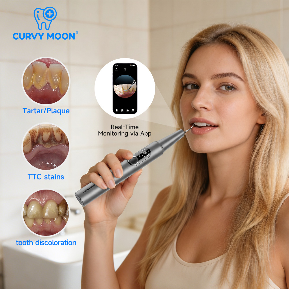 CURVY MOON เครื่องทำความสะอาดฟ - Teeth Whitening Products บทวิจารณ์และราคา