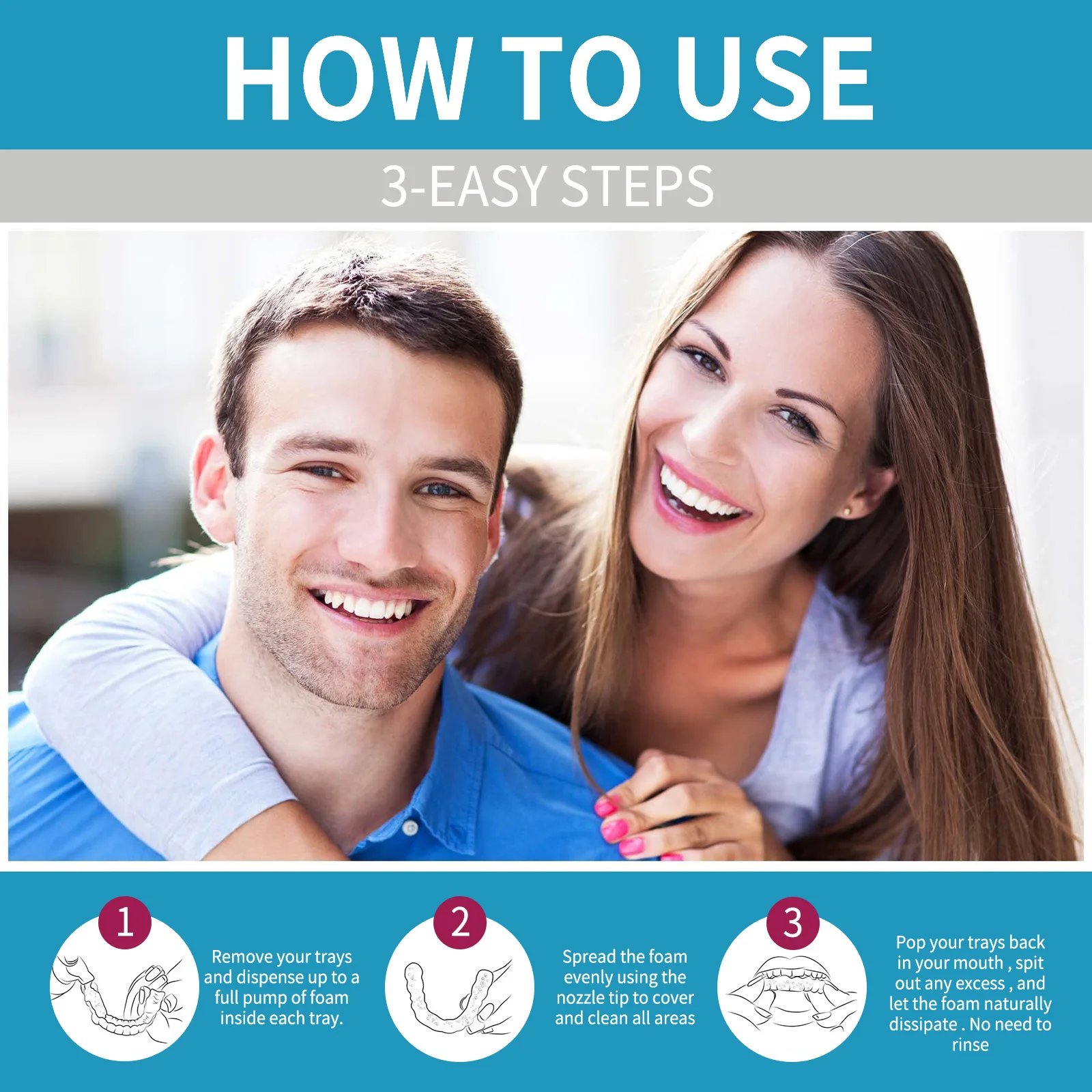 Aligner ฟันปลอมทําความสะอาดโฟม - Teeth Whitening Cream บทวิจารณ์และราคา