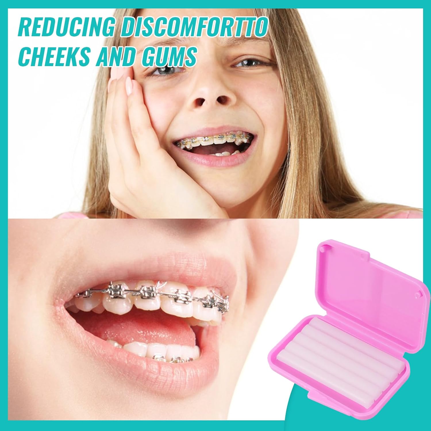 แว็กซ์บรรเทาอาการปวดเหงือกสำหร - Teeth Whitening Gum บทวิจารณ์และราคา