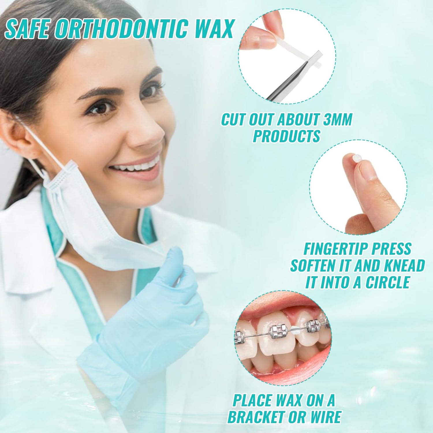 แว็กซ์บรรเทาอาการปวดเหงือกสำหร - Teeth Whitening Gum บทวิจารณ์และราคา