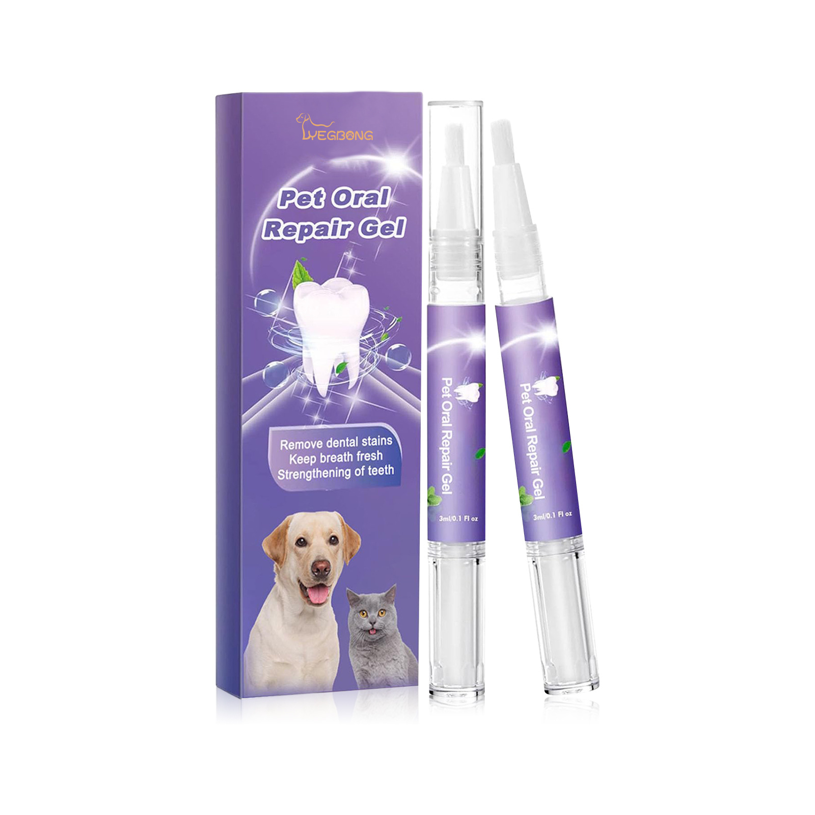 สัตว์เลี้ยง Oral Repair GEL Pu - Teeth Whitening Gum บทวิจารณ์และราคา