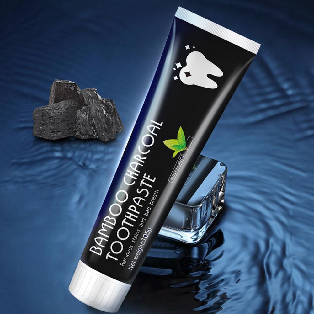 ยาสีฟันถ่านไม้ไผ่ไวท์เทนนิ่งฟั - Teeth Whitening Activated Organic Charcoal บทวิจารณ์และราคา