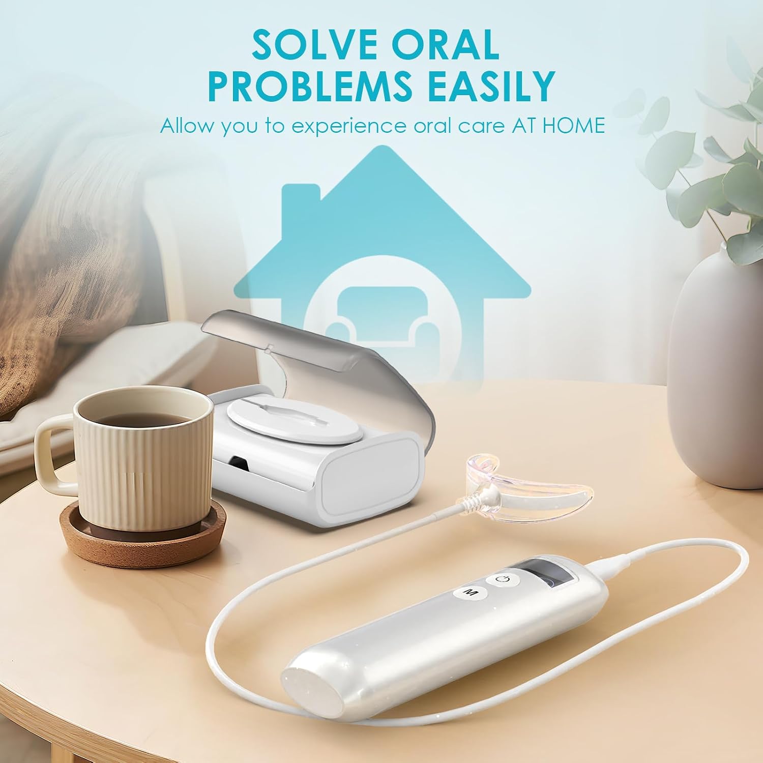 เครื่องเร่งฟอกสีฟัน 16 LED แสง - Teeth Whitening Gum บทวิจารณ์และราคา