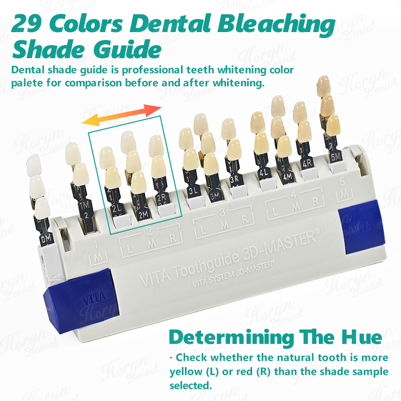 แผ่นสี Vita 3D Master Dental L - Teeth Whitening Flash บทวิจารณ์และราคา