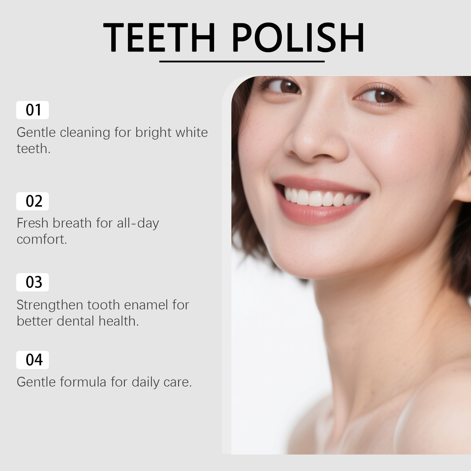 สีทาฟอกฟันขาวทันที สีทาฟันขาวต - Teeth Whitening Flash บทวิจารณ์และราคา