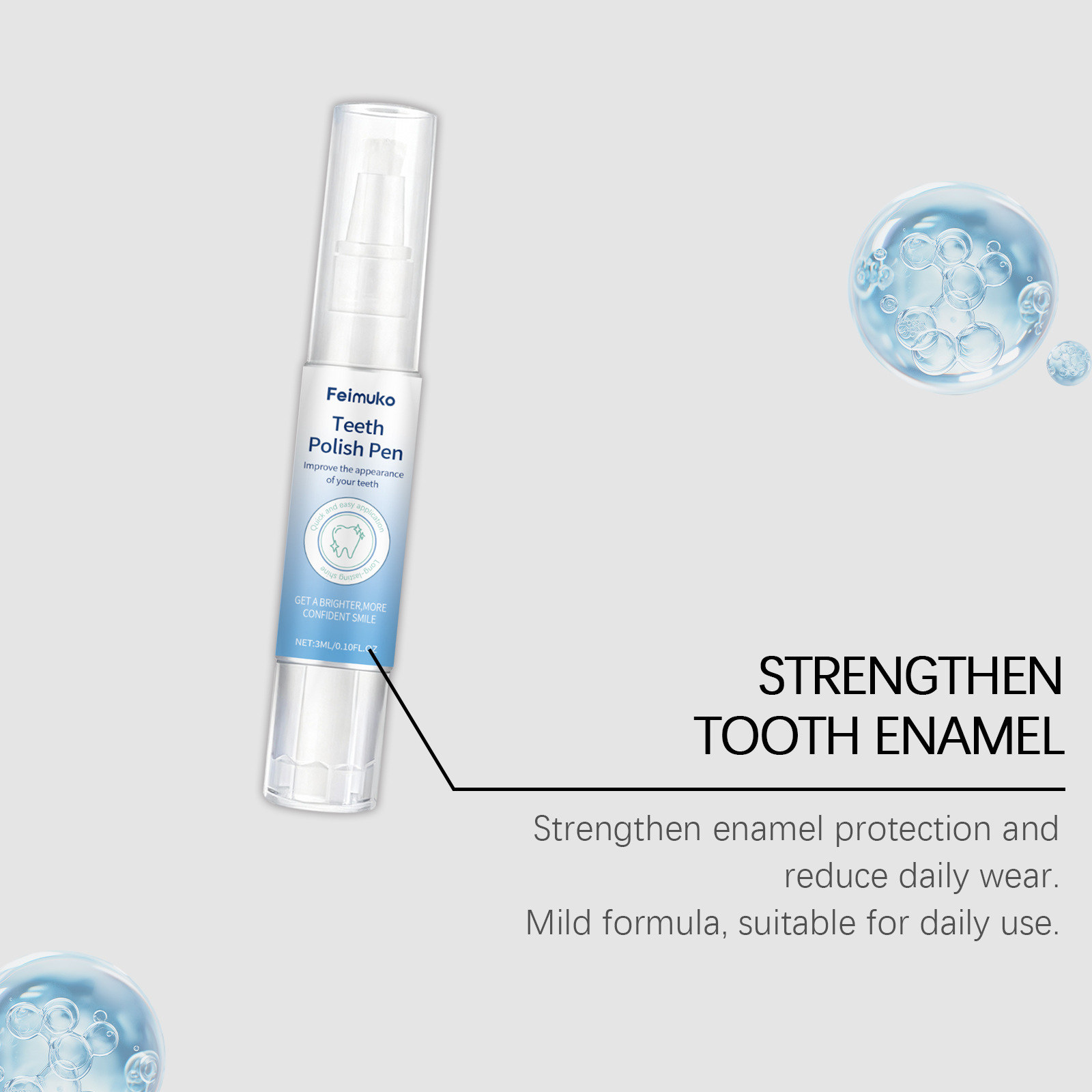 สีทาฟอกฟันขาวทันที สีทาฟันขาวต - Teeth Whitening Flash บทวิจารณ์และราคา