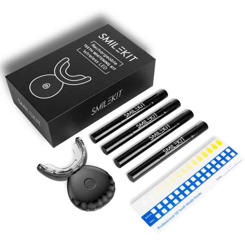 ใหม่ไฟฟ้าฟอกสีฟัน LED บ้านไร้ส - Teeth Whitening Uv บทวิจารณ์และราคา
