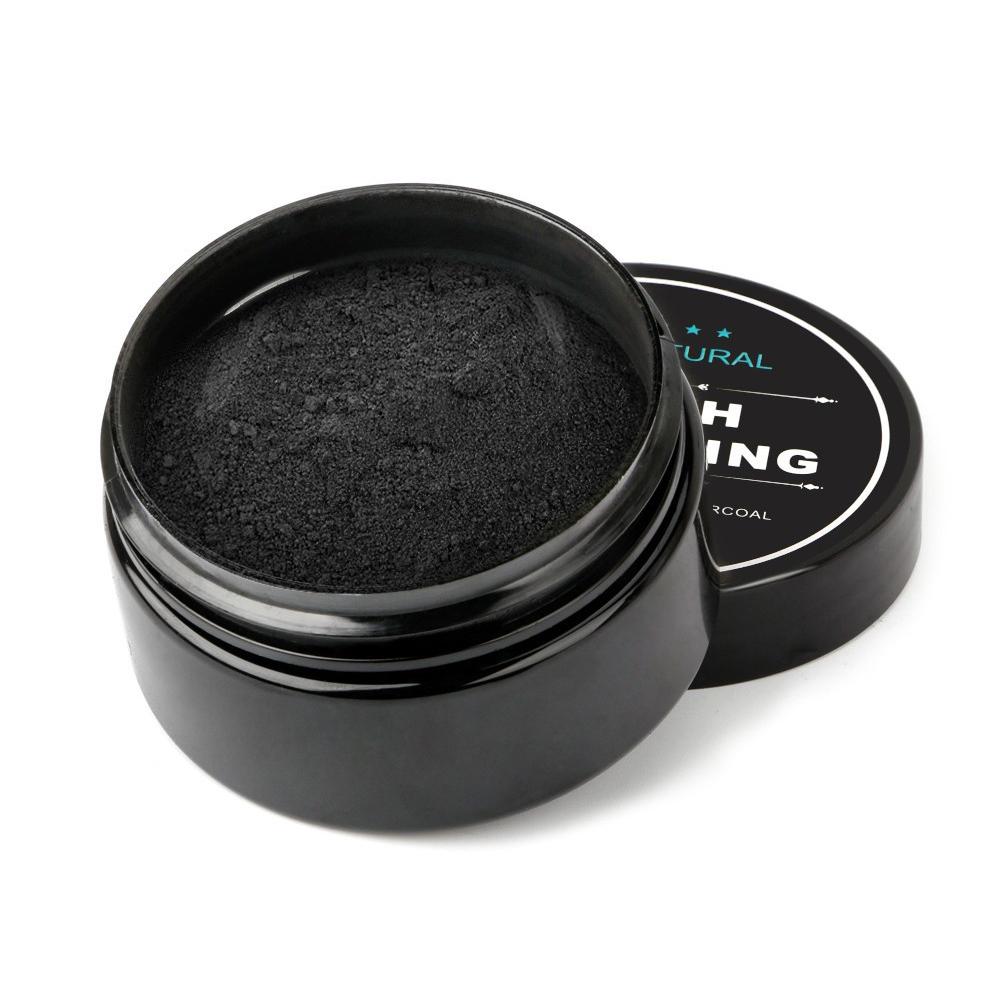 ผงฟอกสีฟันธรรมชาติถ่านกัมมันต์ - Teeth Whitening Activated Organic Charcoal บทวิจารณ์และราคา