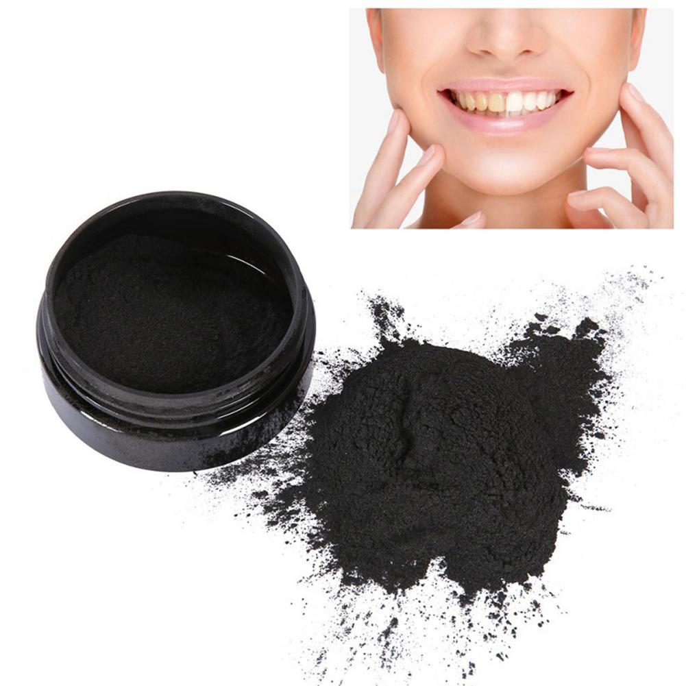 ผงฟอกสีฟัน ถ่านไม้ไผ่ออร์แกนิค - Teeth Whitening Activated Organic Charcoal บทวิจารณ์และราคา