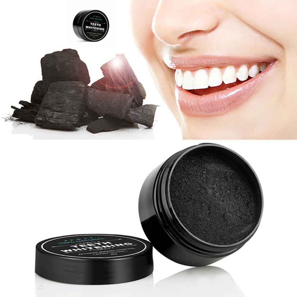 ผงฟอกสีฟัน ถ่านไม้ไผ่ออร์แกนิค - Teeth Whitening Activated Organic Charcoal บทวิจารณ์และราคา