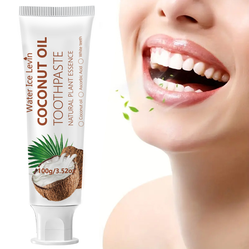 ยาสีฟันน้ำมันมะพร้าว 100 กรัม  - Teeth Whitening Cream บทวิจารณ์และราคา